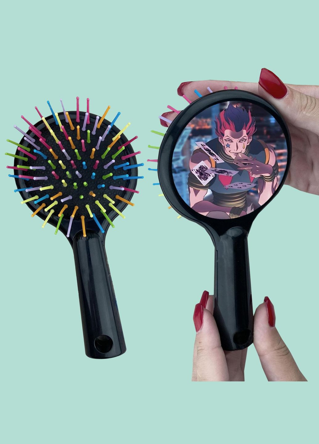 Расческа для волос Аниме Хантер х Хантер #0014 черный No Brand (315046426)