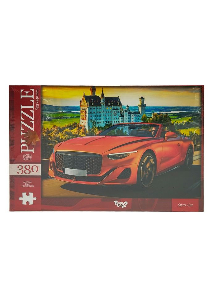 Классические пазлы "Sport Car" C380 07 02, 380 элементов Danko Toys (371646186)