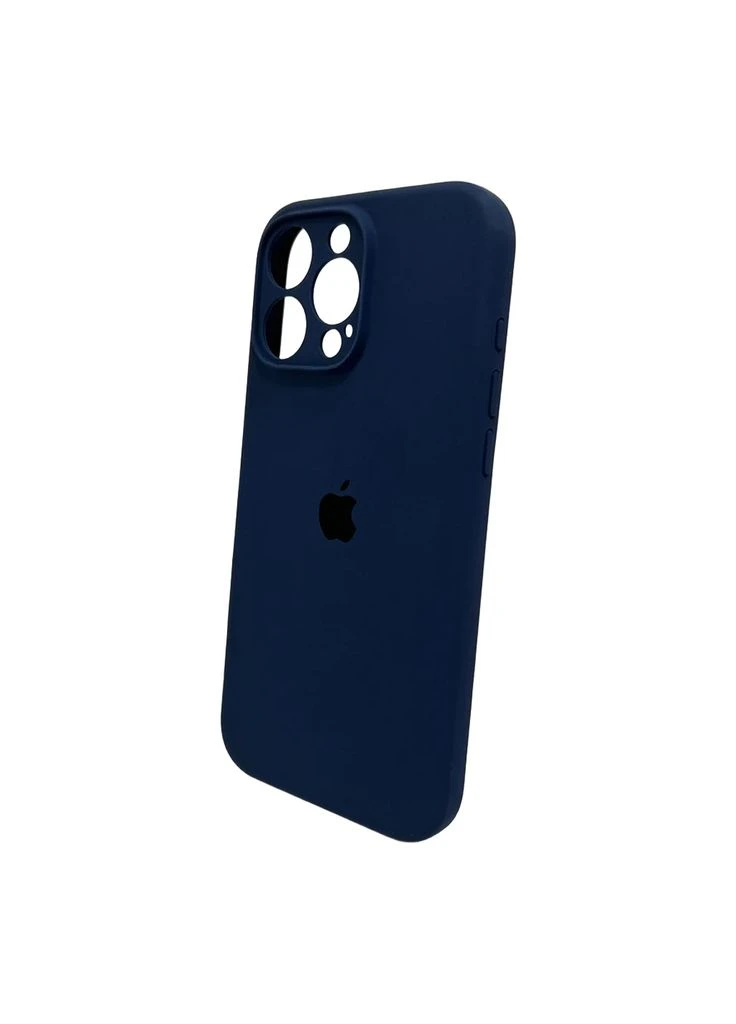 Чохол Silicone Full Case Camera Protect для Apple iPhone 16 Pro силікон темно-синій No Brand (403007163)