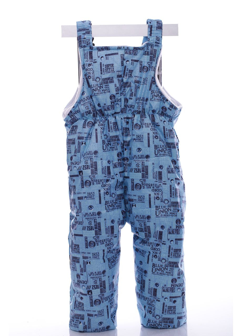 Голубой демисезонный комбинезон для мальчика на холлофайбере denim малыш голубой 86 см (44764) BABYKROHA