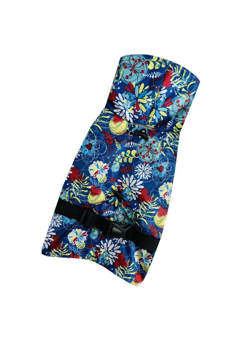 Дощовик плащ візерунки синій M-118 Розмір 5 Dogs Bomba (370275679)