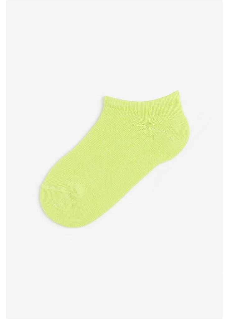 Шкарпетки короткі для дівчинки 1164939-001 салатовий H&M (286328173)