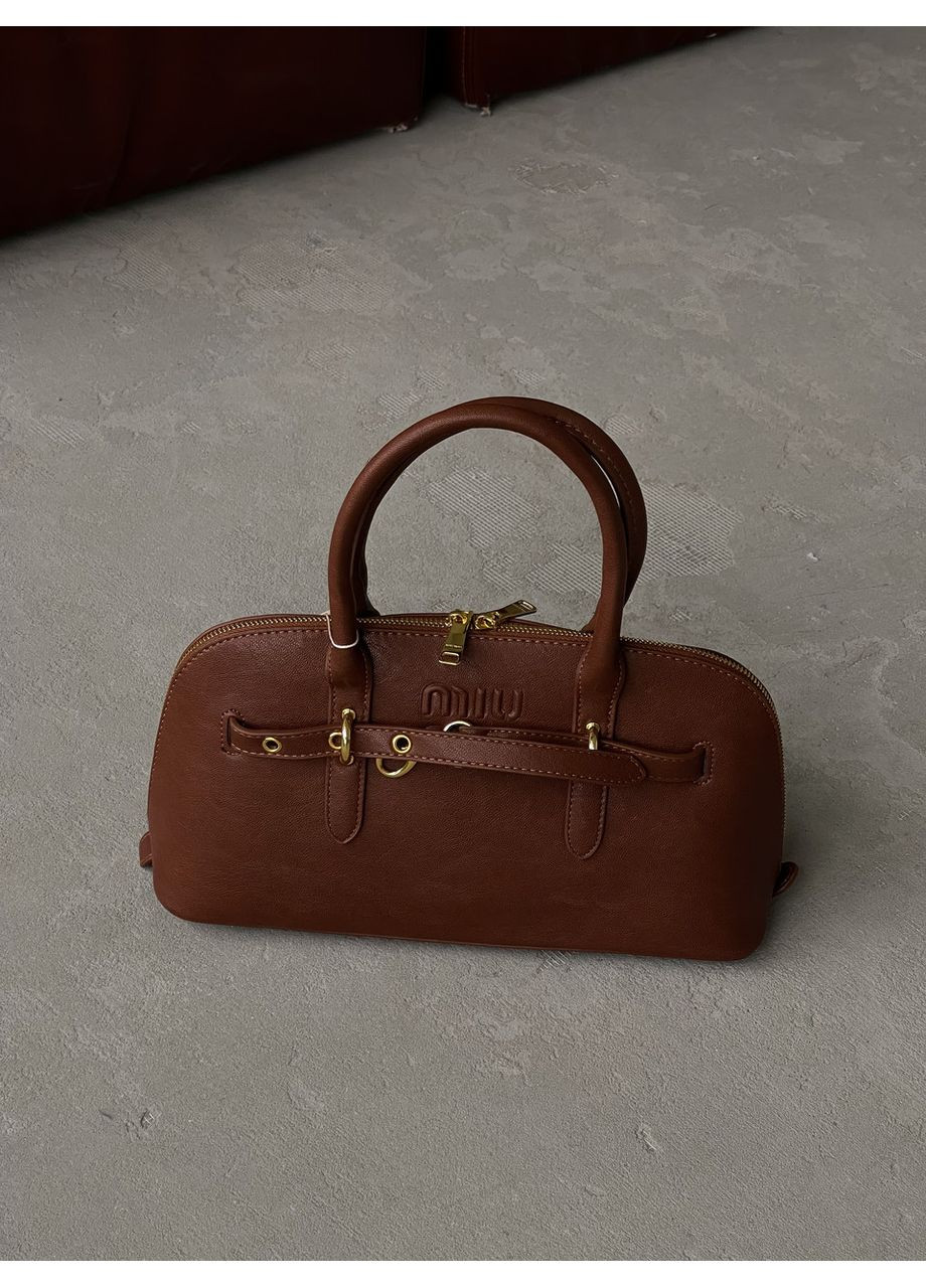 Сумка жіноча Aventure Nappa Leather коричневий класичний крос боді No Brand (369935466)