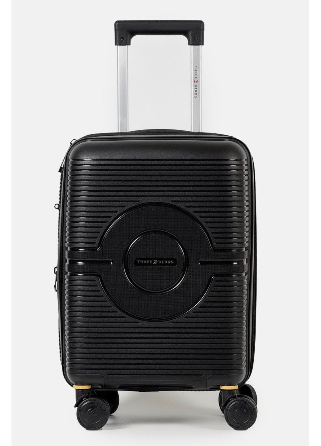 Маленький пластиковый чемодан ручная кладь 2022-28-4BL Three Birds (370944577)