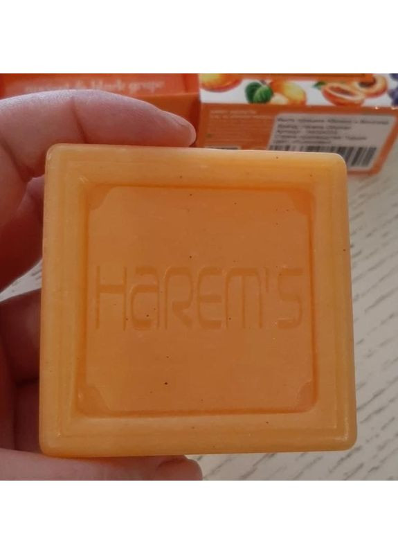 Абрикосовое натуральное мыло harems 120 gr Harem's (361057320)