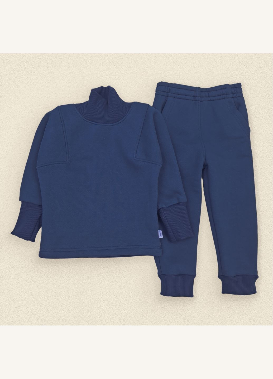Стильний дитячий костюм з тринитки Navy Темно-синій dexter's (279760566)