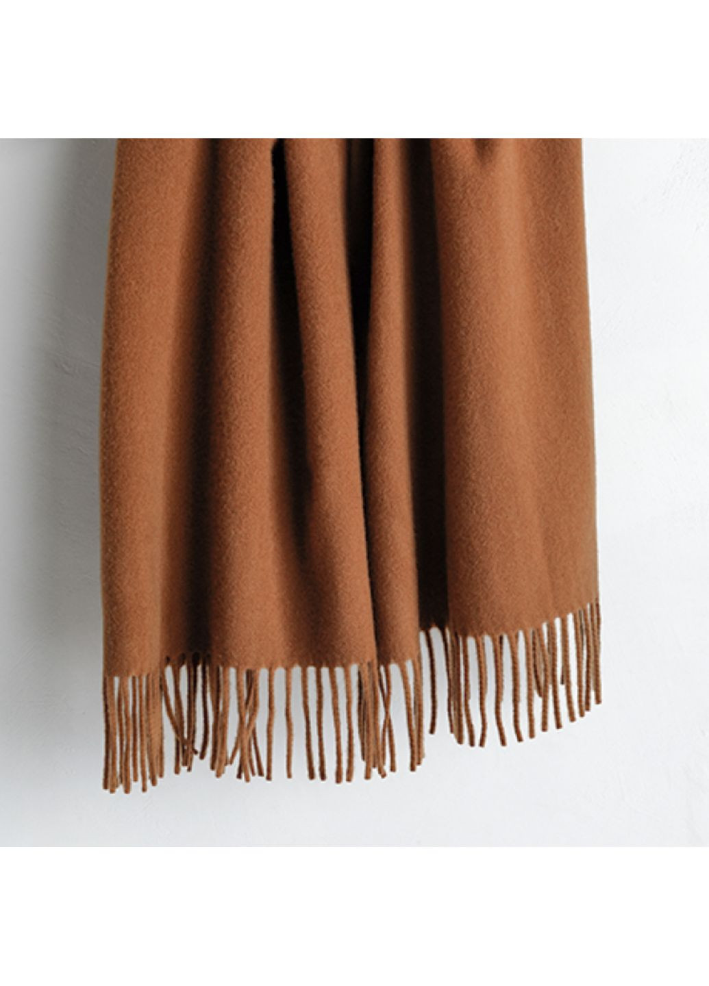 Шарф кашемировый SAFALANO CASHMERE, Коричневый, 50х200 см Коричневый Lanavitta (355949710)