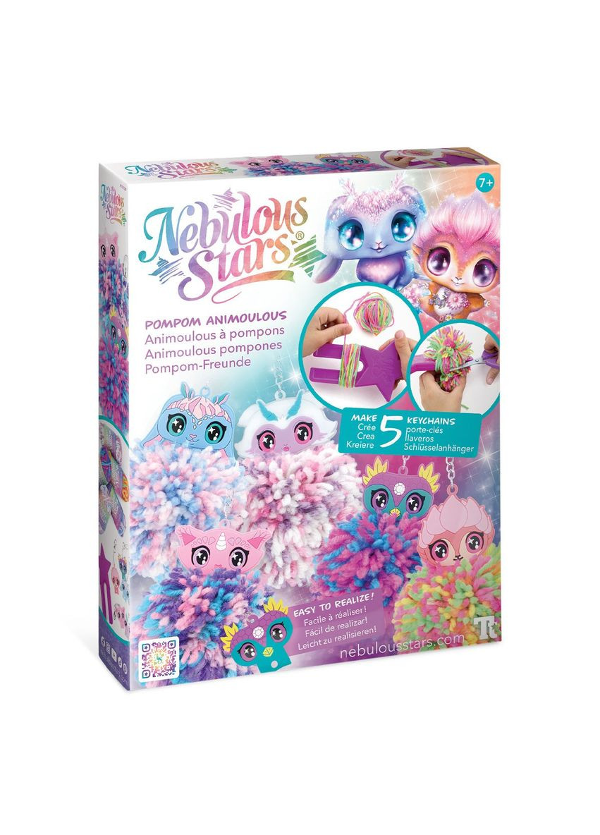 Набір для творчості — Космічні друзі-помпончики Nebulous Stars (342752510)