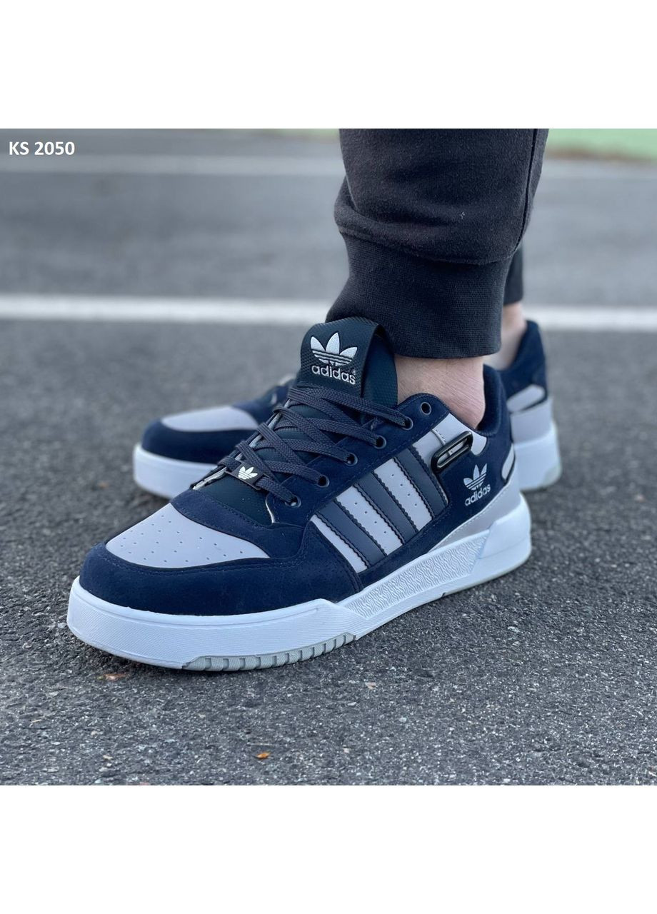 КРОСІВКИ ЖІНОЧІ ADIDAS FORUM BLUE GRAY АДІДАС ФОРУМ No Brand сірі демісезони (367177158)