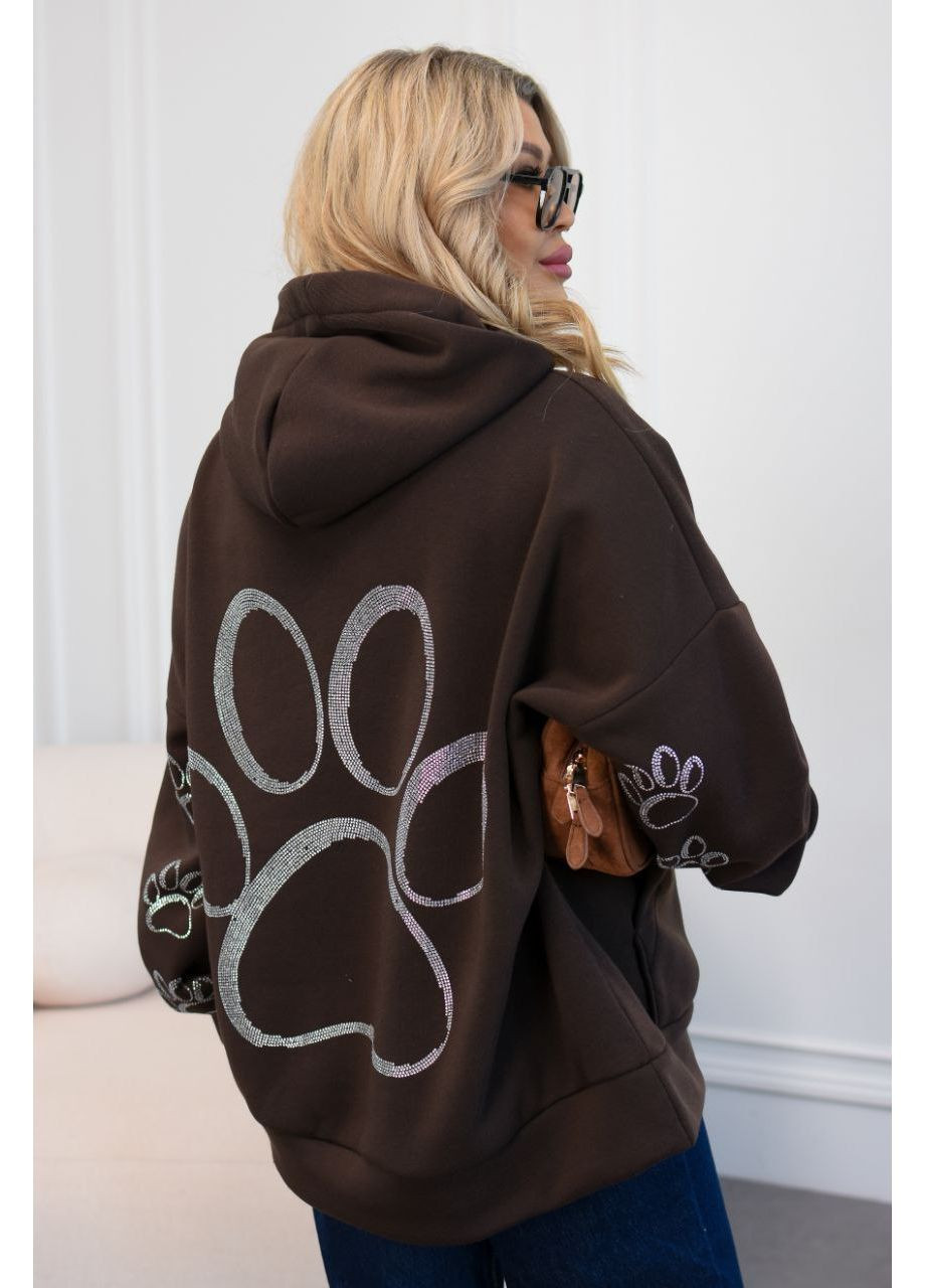 Худі oversize з аплікацією “Лапка” No Brand (365804761)
