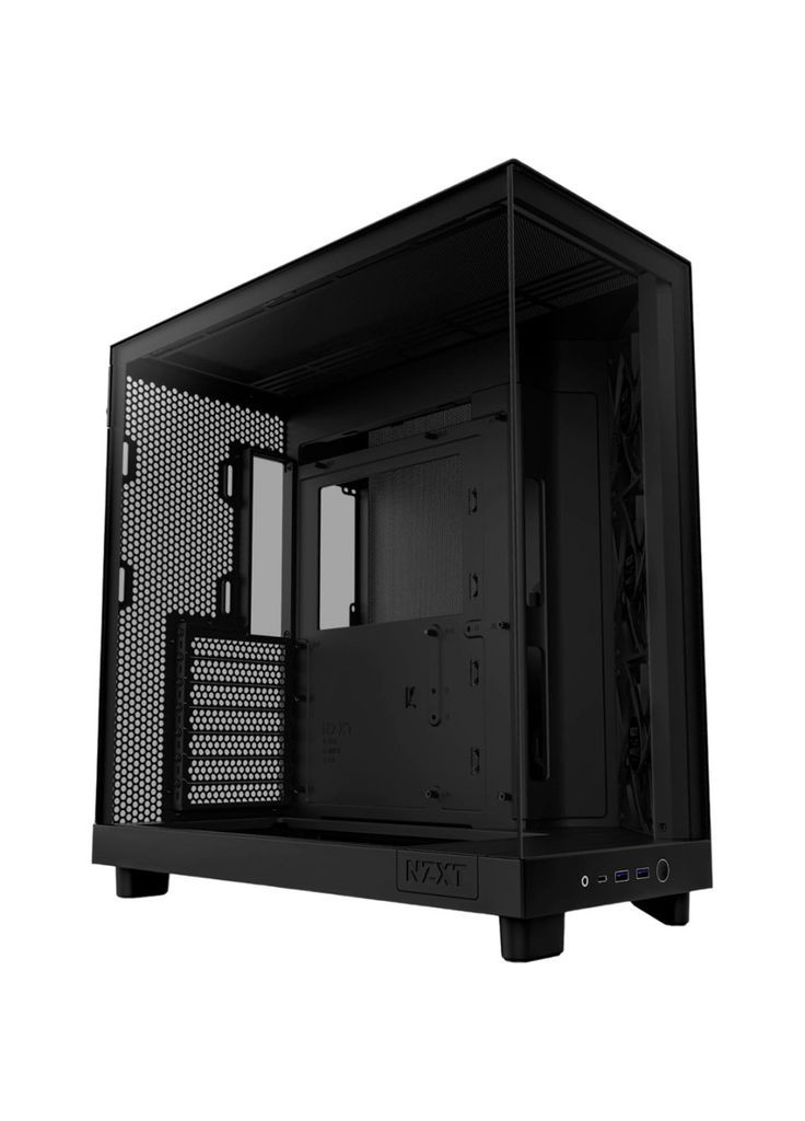 Корпус (m350820) NZXT H6 Flow All Black (369016790)