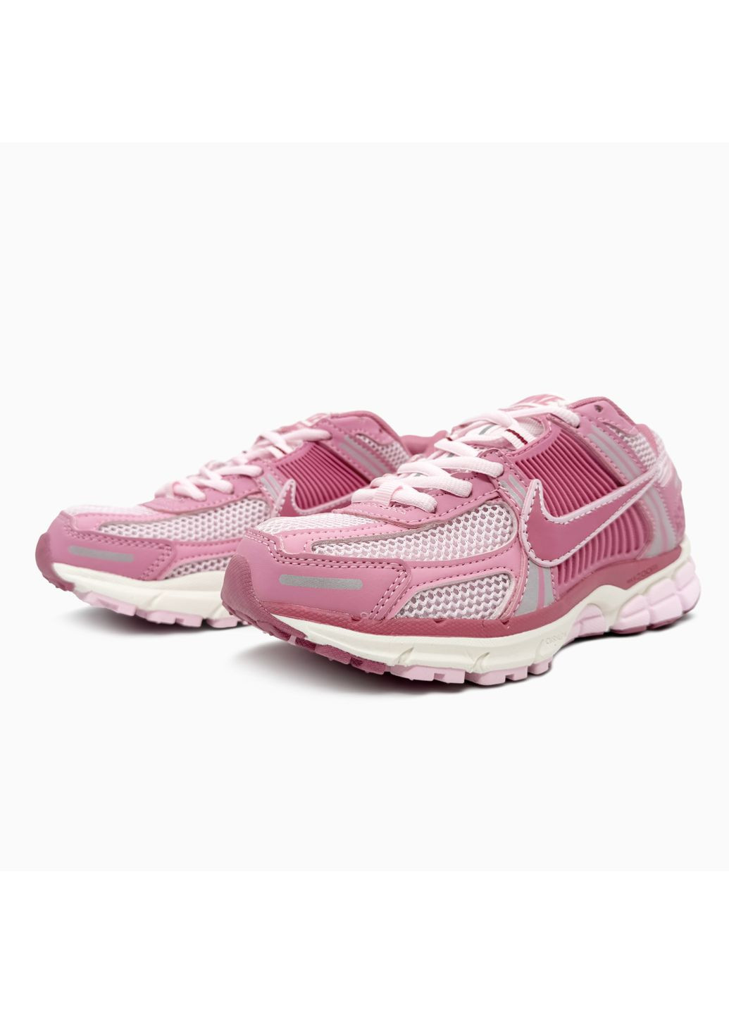 КРОССОВКИ ЖЕНСКИЕ NIKE ZOOM VOMERO 5 PINK / WHITE НАЙК АИР ЗУМ ВОМЕРО 5 No Brand розовые демисезоны (367177287)