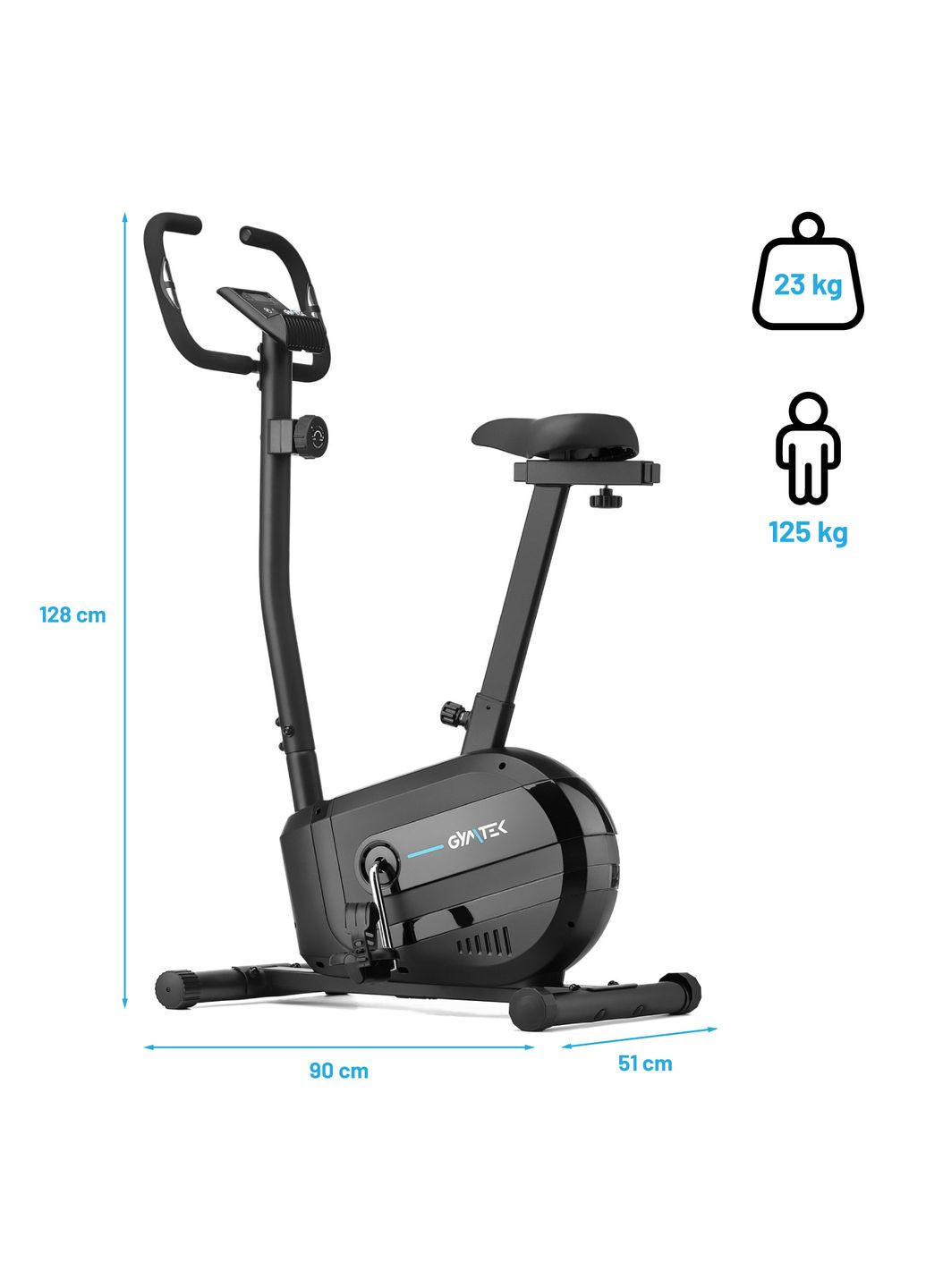 Велотренажер XB1000 магнітний Gymtek (361952753)