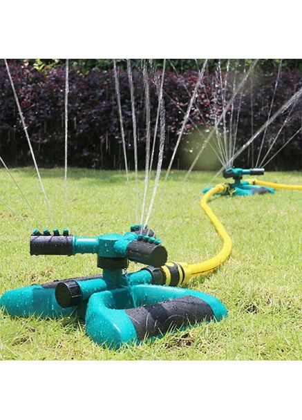 Насадка розпилювач для поливу газону розбризкувач, що обертається на 360 градусів садова форсунка для поливу рослин (NR176) No Brand (361029046)