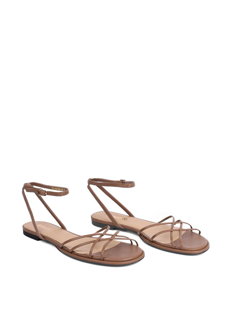 Жіночі Сандалі JR1199-1B Коричневий Шкіра MIRATON (362026591)