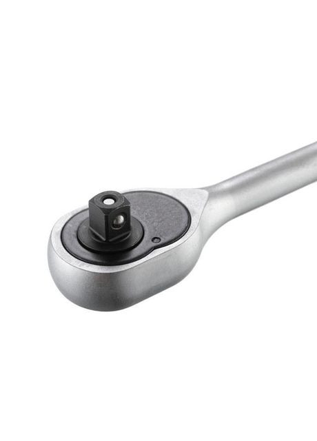 Ключ трещотка 3/8" х 24T хром-ванадиевая сталь с храповым механизмом для автосервиса Intertool (332205214)