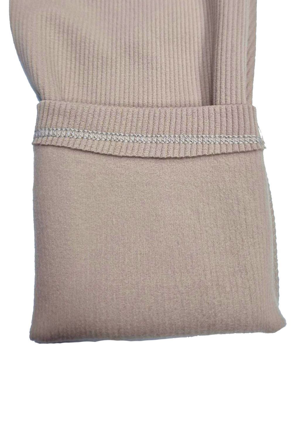 Бежевые демисезонные леггинсы Brand-X