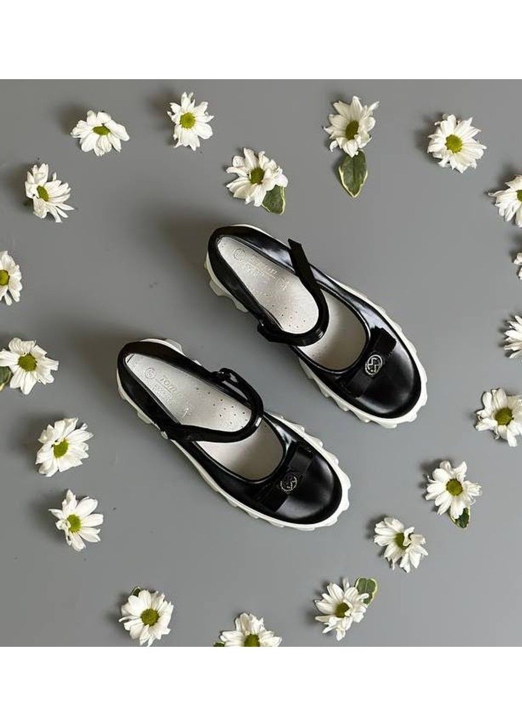 Черные туфли детские черные (c-t0197-e) Tom.M