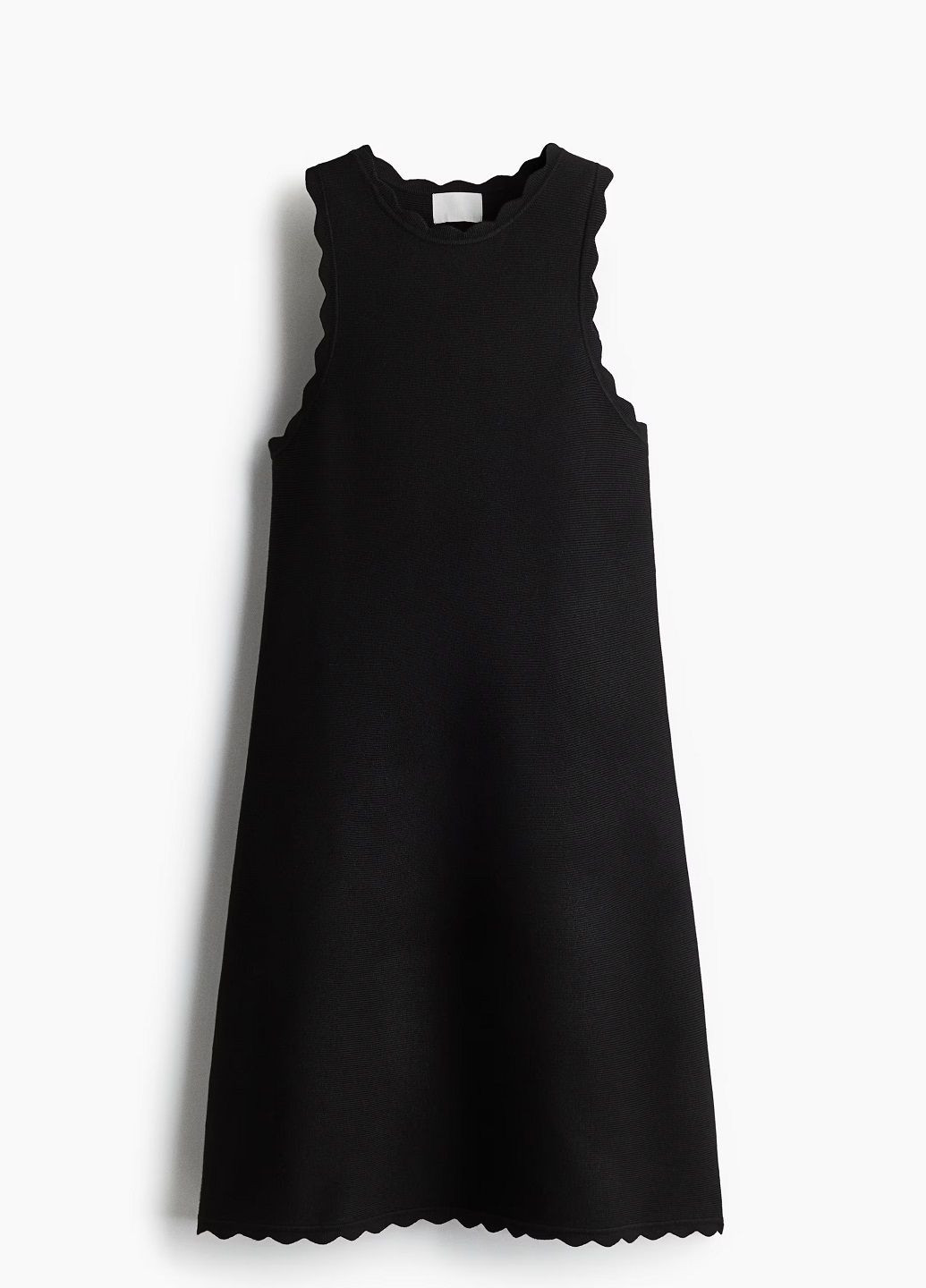 Чорна сукня H&M однотонна