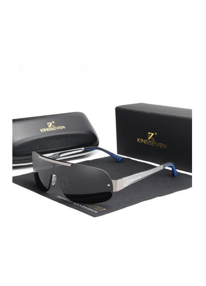 Мужские солнцезащитные очки - антиблик для водителей с поляризованными линзами N7716 DESIGN KINGSEVEN (299332635)