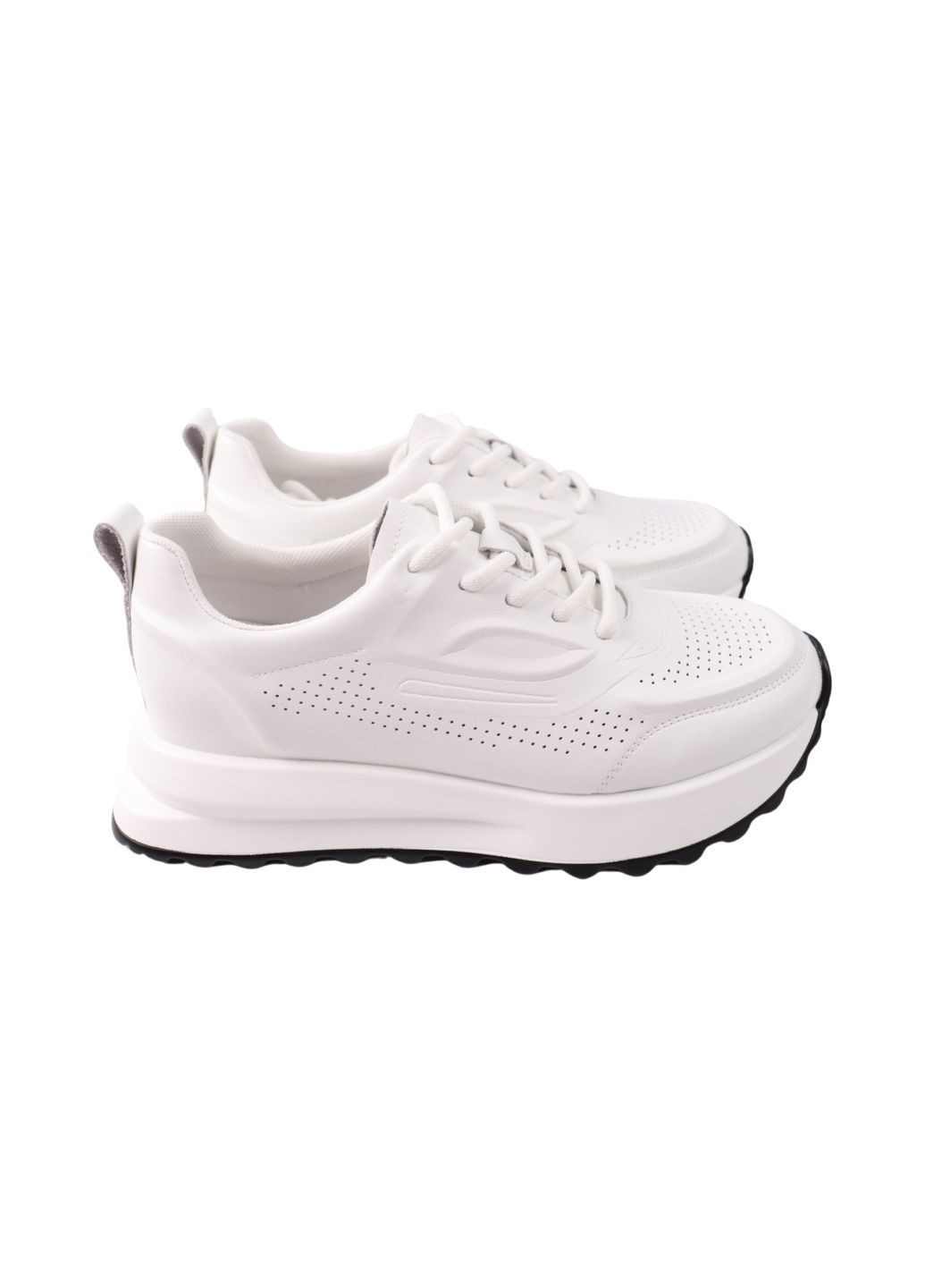 Білі кросівки жіночі білі натуральна шкіра FARINNI 550-24DTS