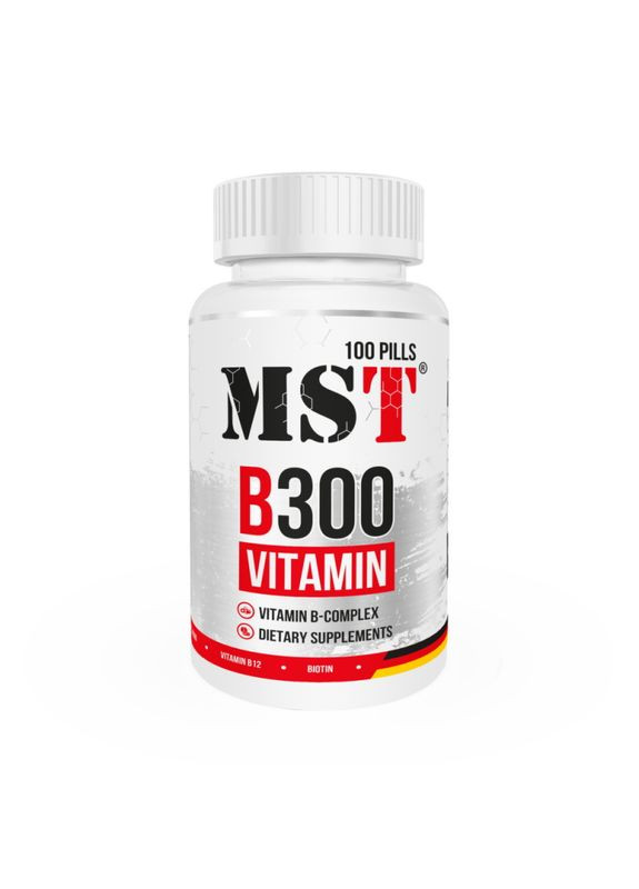Витамины и минералы B-Complex, 100 таблеток MST (324266260)
