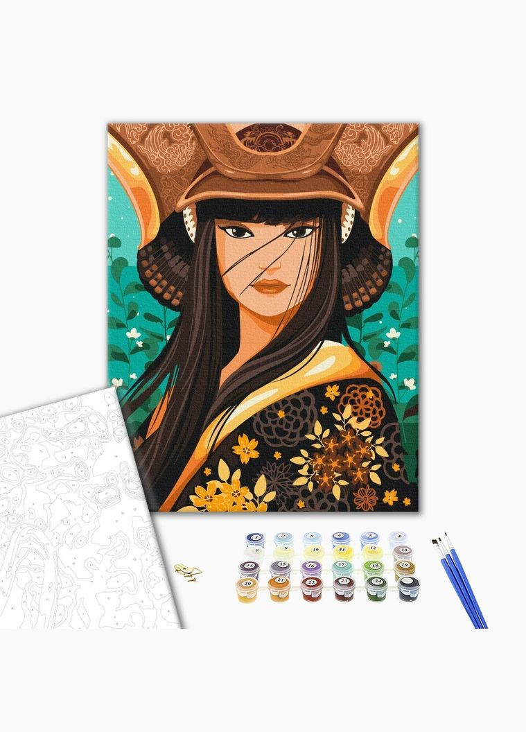 Картина за номерами Китайська принцеса 40 х 50 BS52419 Brushme (348359797)