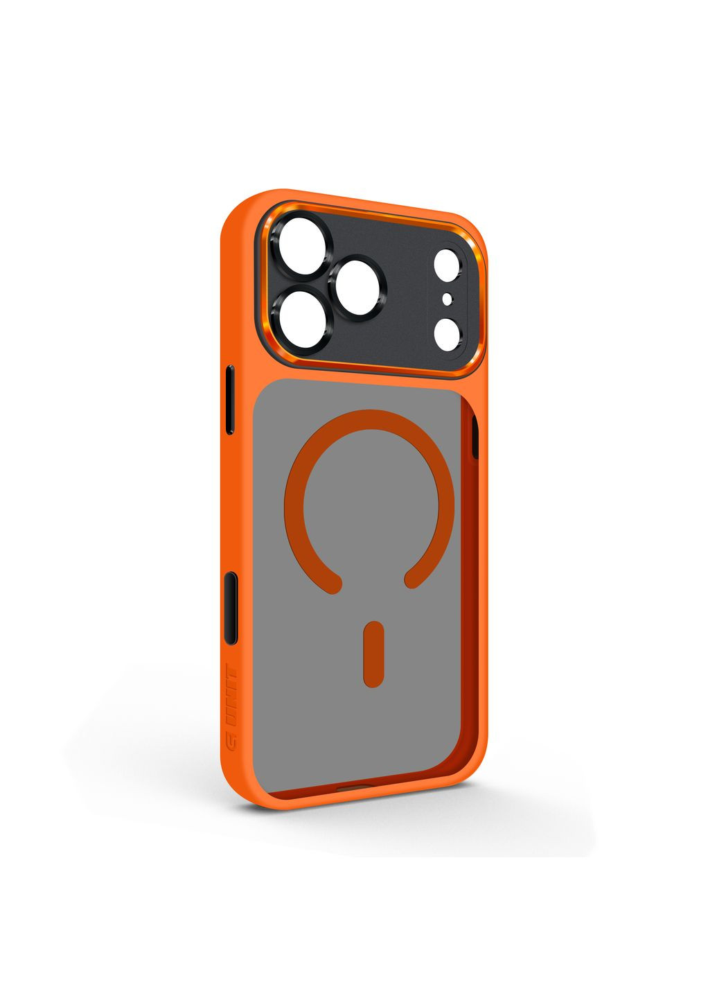 Чехол Unit-C MagCase SE для Apple iPhone 17 Pro Max Orange Black (ARM86321) ArmorStandart (369151023)