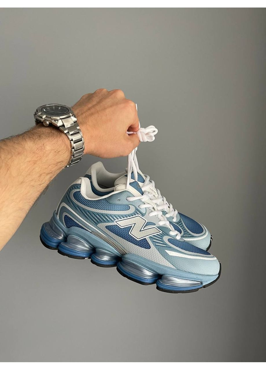 Синие демисезонные кроссовки мужские new balance 2000 triple blue | нью беланс 2000 трипл синие No Brand