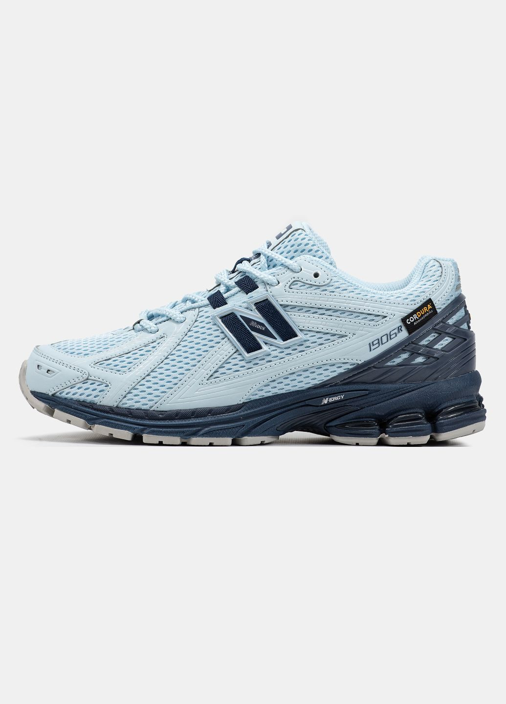 Голубые всесезонные голубые осенние мужские кроссовки cordura No Brand