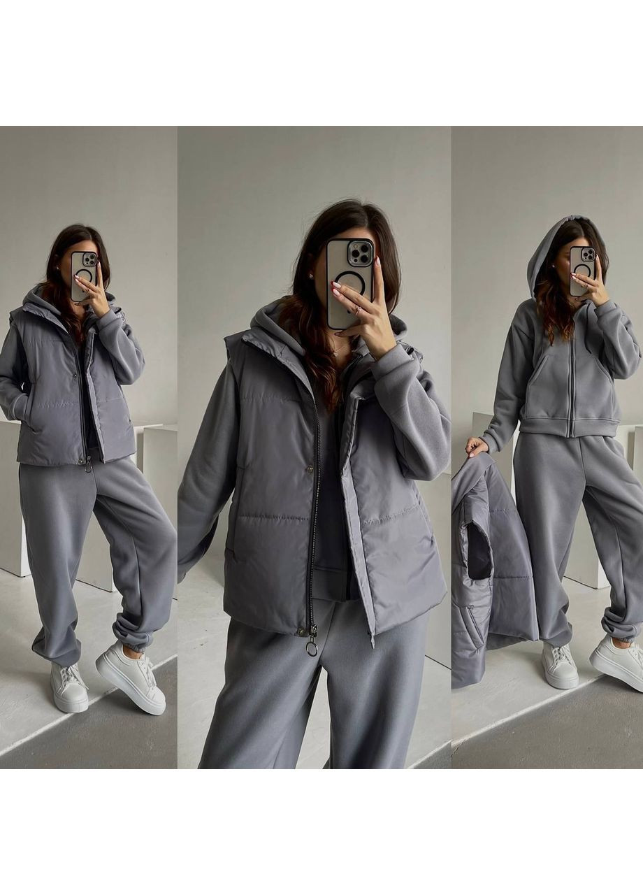 Жіночий спортивний костюм трійка Україна (360545026)