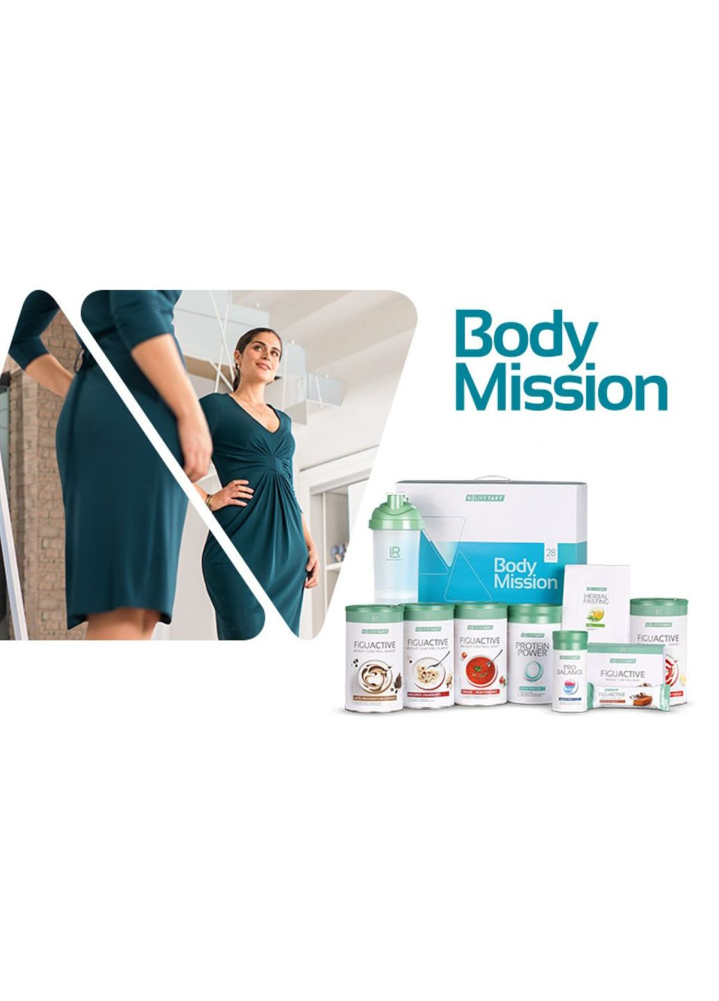Body Mission Набор для похудения за 3 месяца LR (369927266)