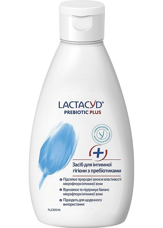 Средство для интимной гигиены с пребиотиками Prebiotic Plus 200ml (838880-55401) Lactacyd (368648639)