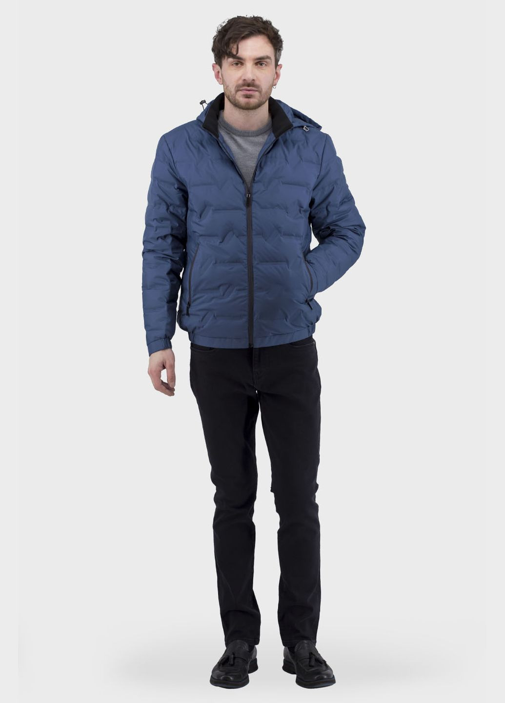 Синяя демисезонная мужская куртка (, ), 41212 City Class