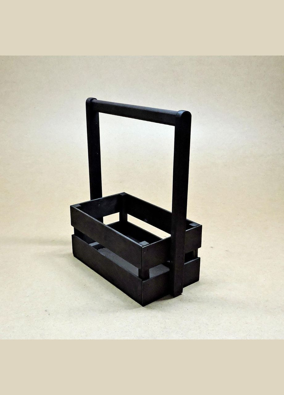 Подарунковий кошик з дерева Тілтон 15х26 венге (ПДК-0023212) No Brand (328912349)