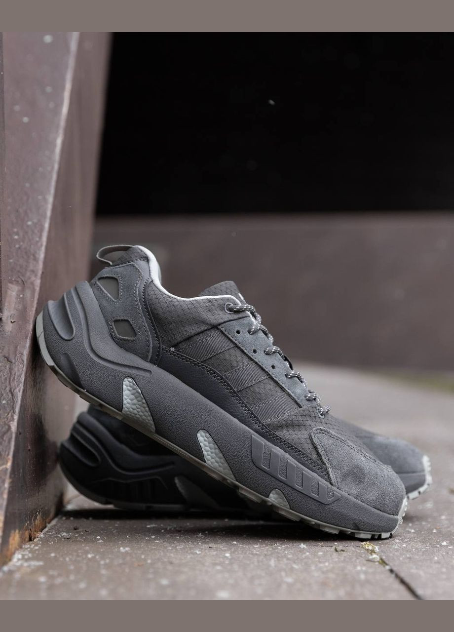 Сірі Осінні чоловічі кросівки No Brand