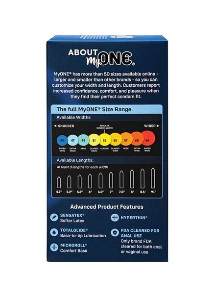 MyONE Super Snug 10 шт, картонна коробка - CherryLove One (339867526)