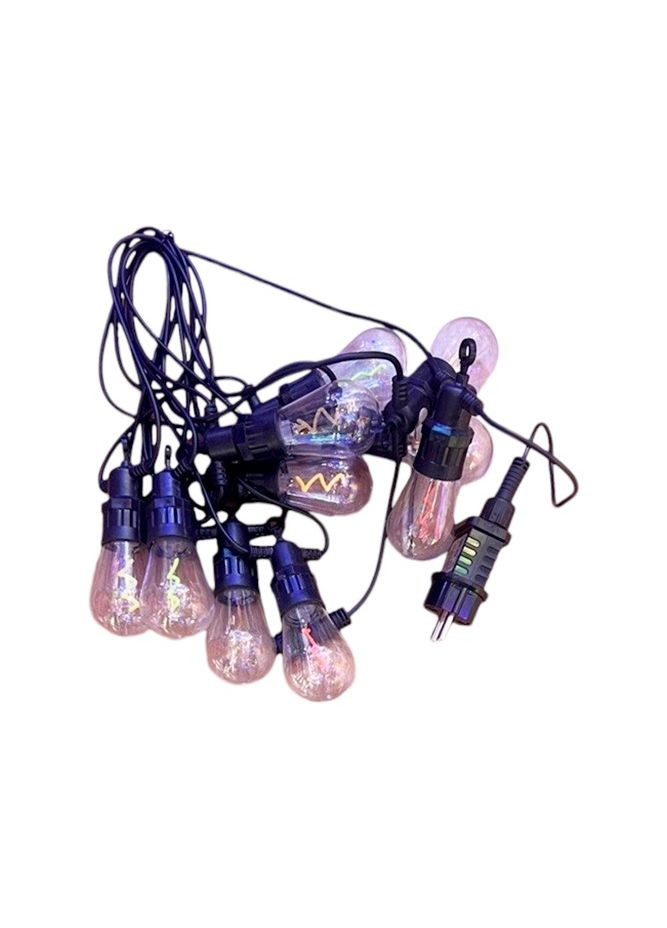 Гирлянда светодиодная наружная "Лампочки спираль" 5м 10led Home (307426134)