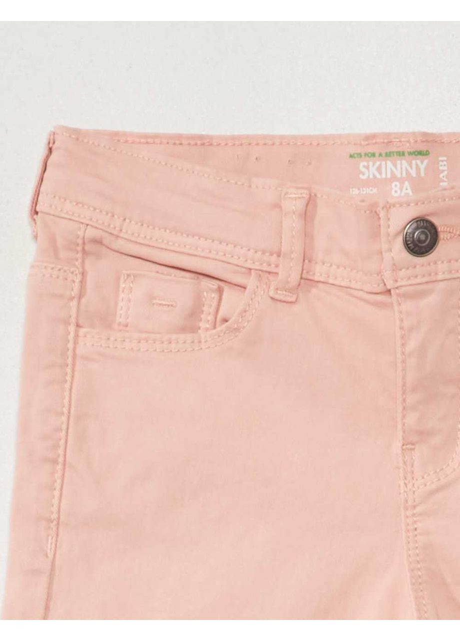 Светло-розовые джинсы skinny лето,бледно-розовый, Kiabi