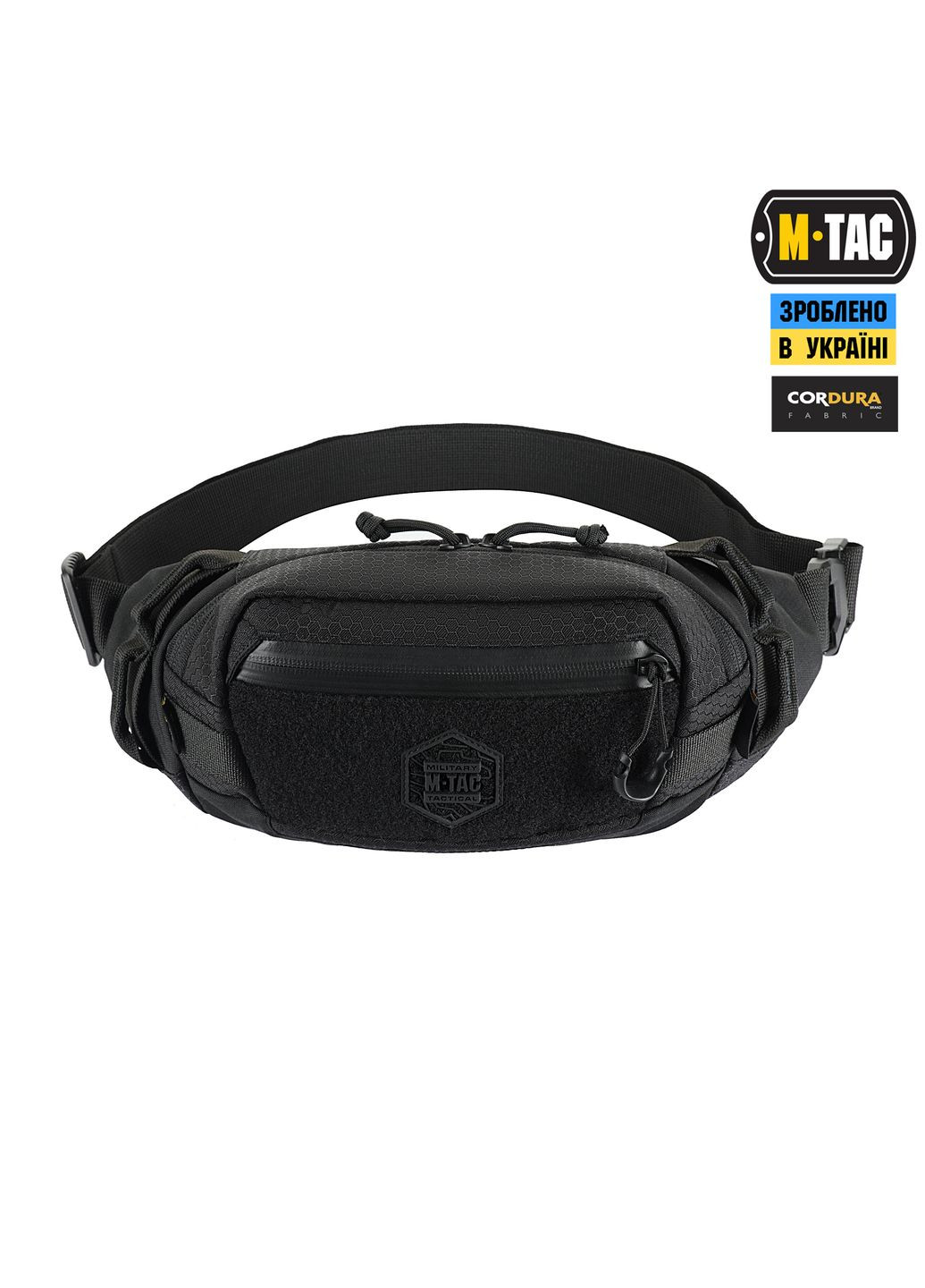Сумка Waist Bag Elite Hex Black M-TAC (303261557)