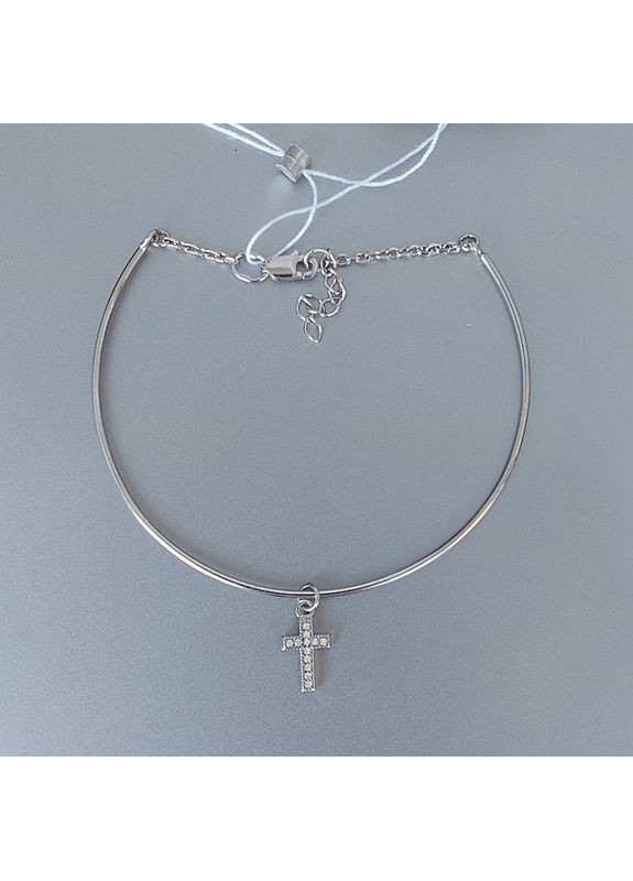 Женский браслет с фианитами, 18-20 см. No Brand (355921939)