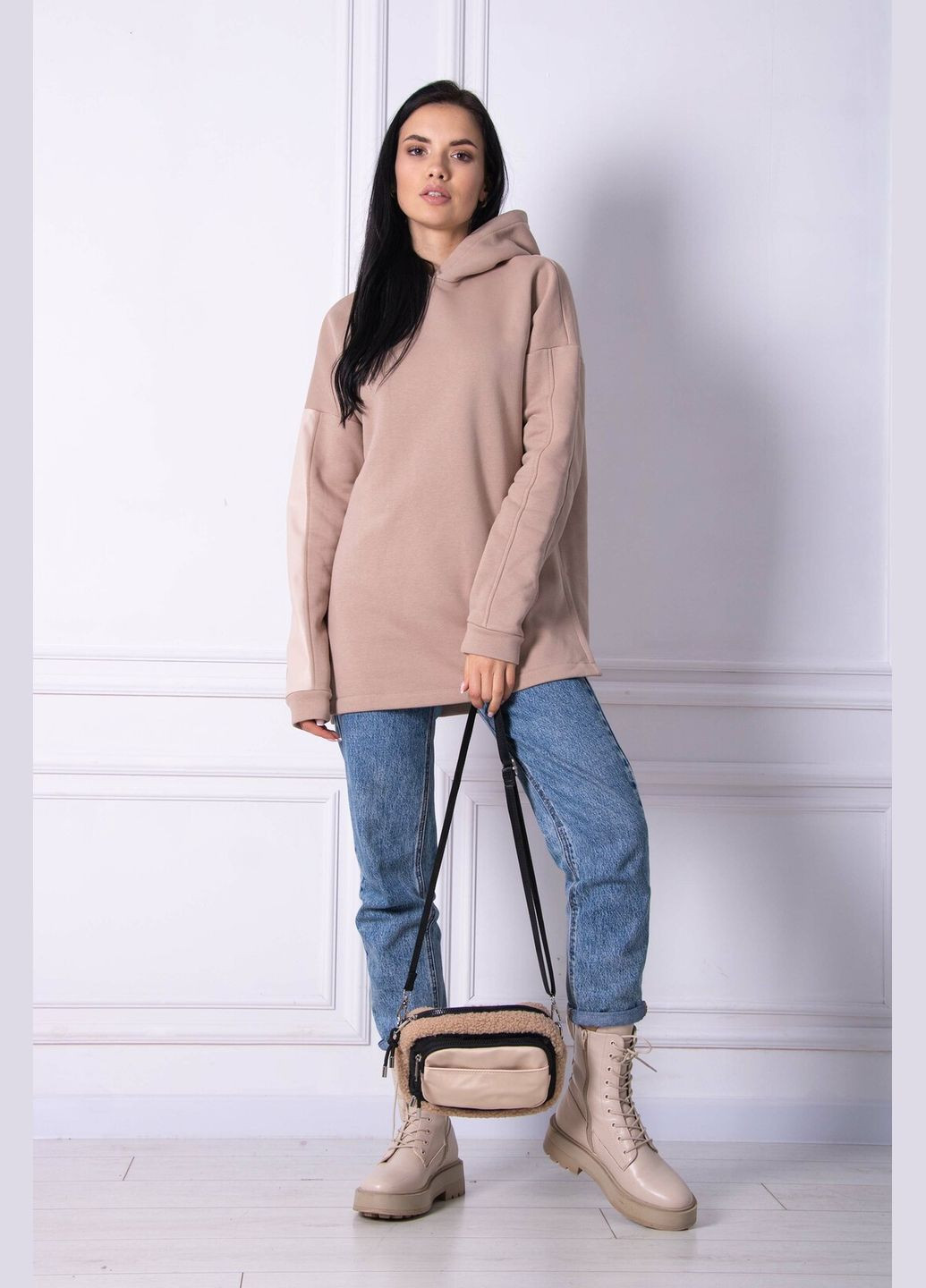 Бежевый свитшот ри мари тери св 0522 RiMari (352201123)