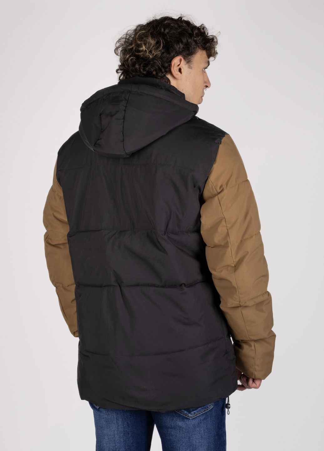 Чорна зимня куртка чоловіча зимова wx-7111 чорна 345020 Power