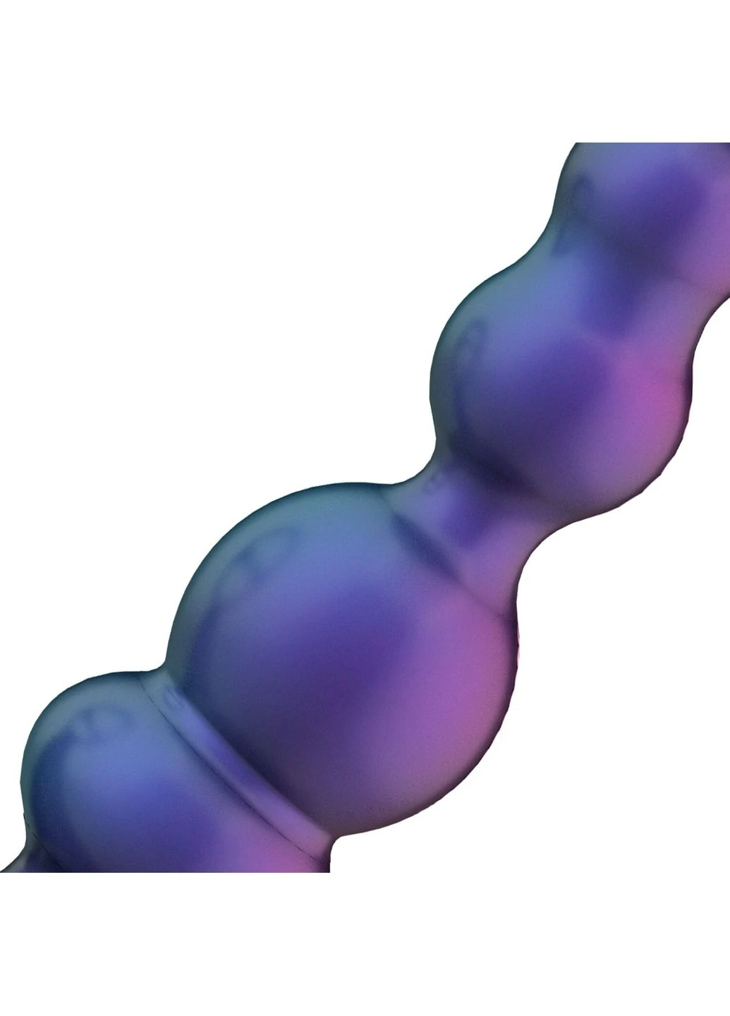 Вібромасажер простати з ерекційним кільцем Stellar Force Anal Beads with Cockring Hueman (389161133)