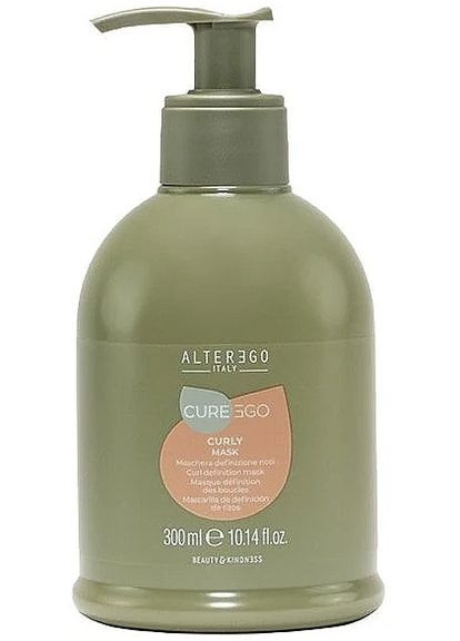 Маска для вьющихся или волнистых волос Italy CureEgo Curly Mask 950ml (1334489-28894810) Alter Ego (368639023)