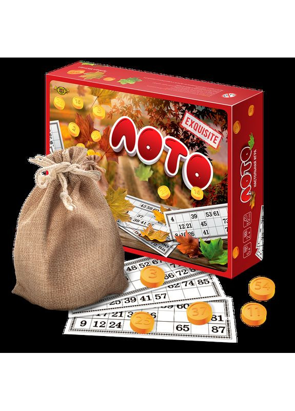 Настільна гра "Лото EXQUISITE" MKL1001 No Brand (330602218)