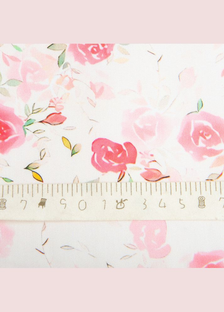 Тканина плательна штапель віскоза 145 см 90 г/м2 для суконь, спідниць, штанів, комбінезонів, дитячого одягу Розалі IDEIA (342398900)