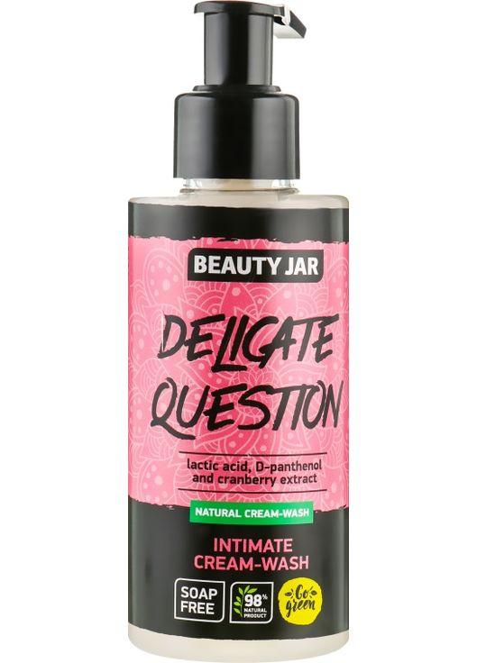 Крем-гель для інтимної гігієни Delicate Question Intimate Cream-Wash 150ml (787240-36597) Beauty Jar (368652650)