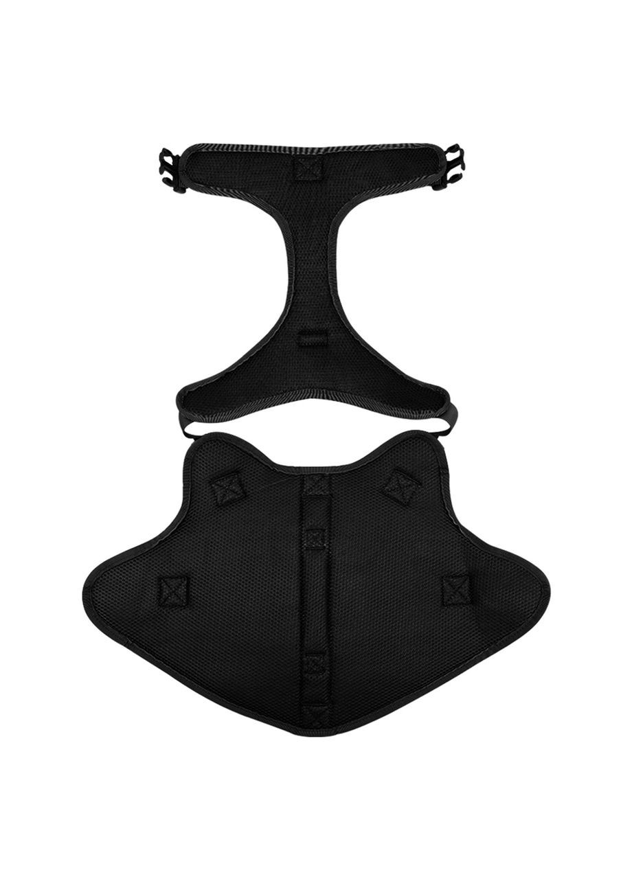 Шлея для собак, тактический жилет с ручкой Черный, L (64-100 см) Berry (299915320)