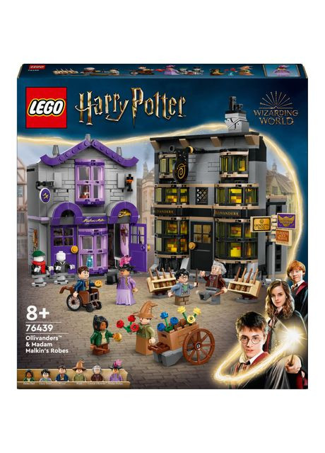 Конструктор Harry Potter Магазины Оливандера и мантий от Мадам Малкин (76439) Lego (369939943)
